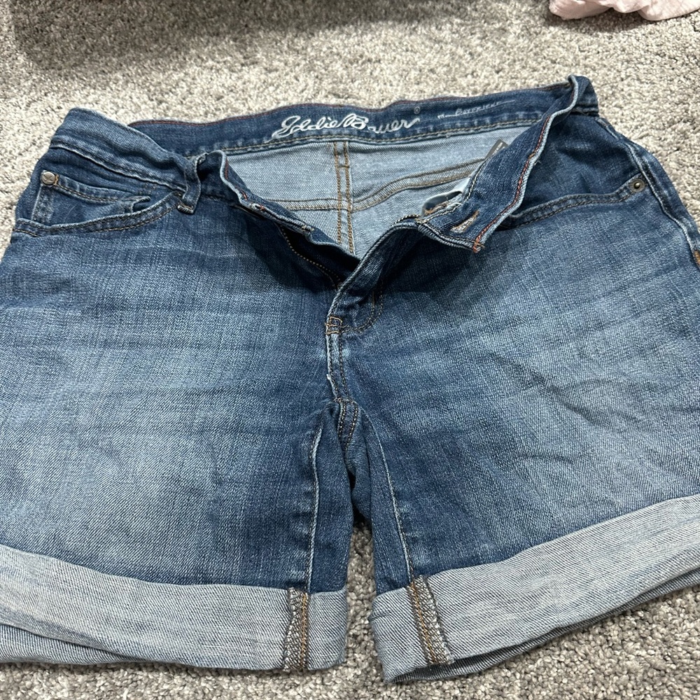 Eddie Bauer Classic Blue Jean Shorts